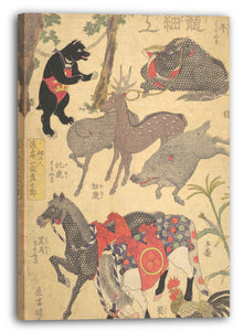 Leinwandbild Utagawa Kunisada - Motiv aus einem Druck