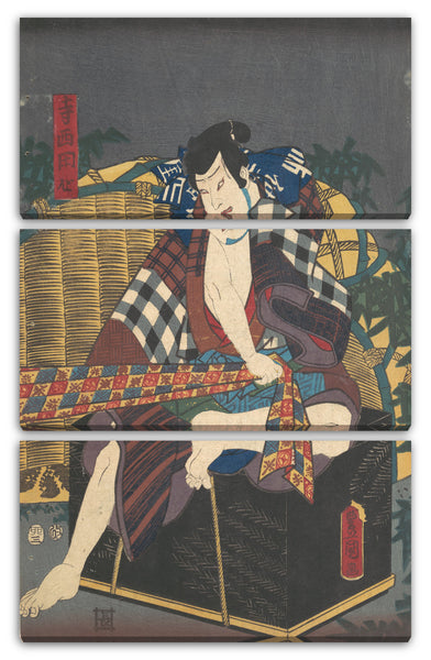 Leinwandbild Utagawa Kunisada - Motiv aus einem Druck