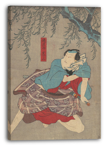 Leinwandbild Utagawa Kunisada - Motiv aus einem Druck