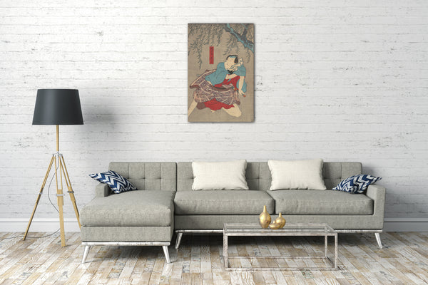 Leinwandbild Utagawa Kunisada - Motiv aus einem Druck