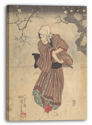 Leinwandbild Utagawa Kuniyoshi - Motiv aus einem Druck