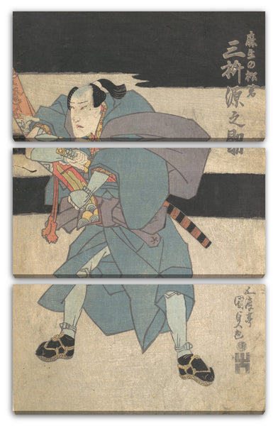 Leinwandbild Utagawa Kunisada - Motiv aus einem Druck