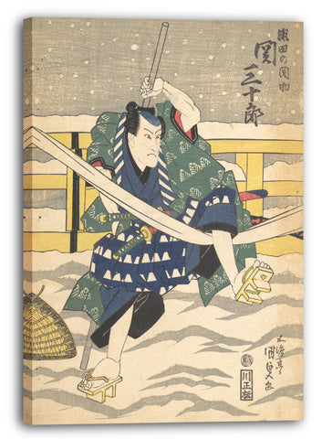 Leinwandbild Utagawa Kunisada - Motiv aus einem Druck