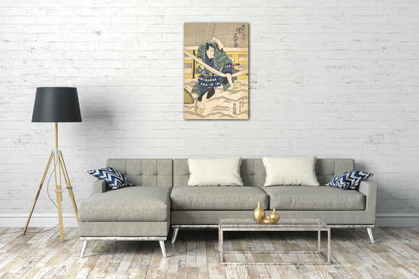 Leinwandbild Utagawa Kunisada - Motiv aus einem Druck