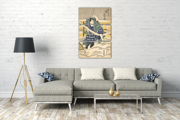 Leinwandbild Utagawa Kunisada - Motiv aus einem Druck