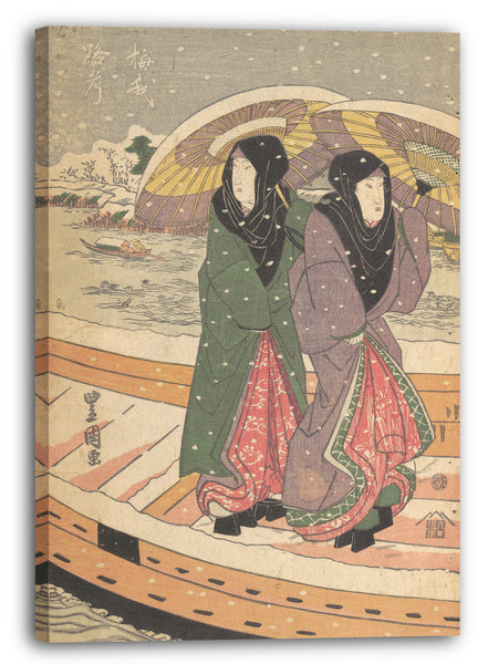 Leinwandbild Utagawa Kunisada - Motiv aus einem Druck