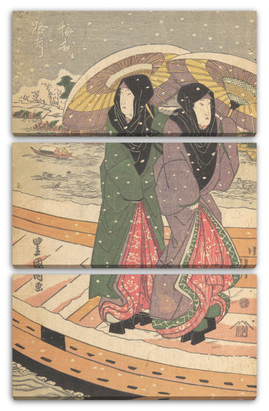 Leinwandbild Utagawa Kunisada - Motiv aus einem Druck