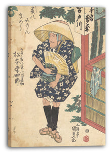Leinwandbild Utagawa Kunisada - Motiv aus einem Druck