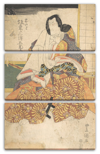 Leinwandbild Utagawa Kunisada - Motiv aus einem Druck