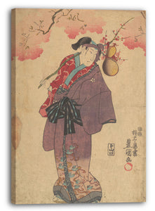 Leinwandbild Utagawa Kunisada - Motiv aus einem Druck