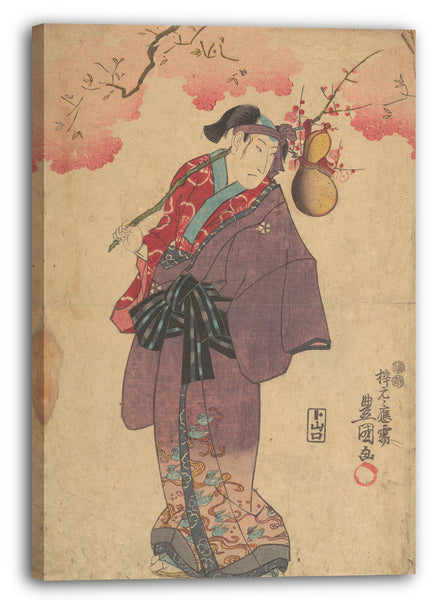 Leinwandbild Utagawa Kunisada - Motiv aus einem Druck
