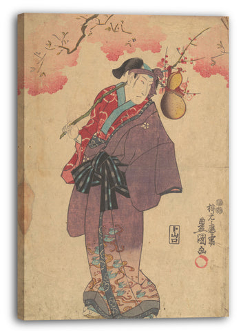 Leinwandbild Utagawa Kunisada - Motiv aus einem Druck