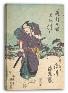 Leinwandbild Utagawa Kunisada - Motiv aus einem Druck