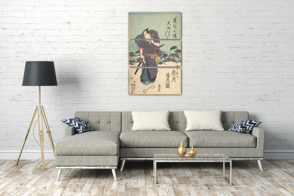 Leinwandbild Utagawa Kunisada - Motiv aus einem Druck