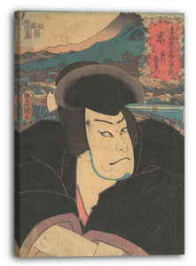 Leinwandbild Utagawa Kunisada - Motiv aus einem Druck