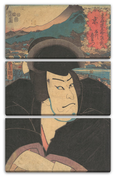 Leinwandbild Utagawa Kunisada - Motiv aus einem Druck