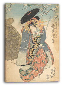 Leinwandbild Utagawa Kunisada - Motiv aus einem Druck