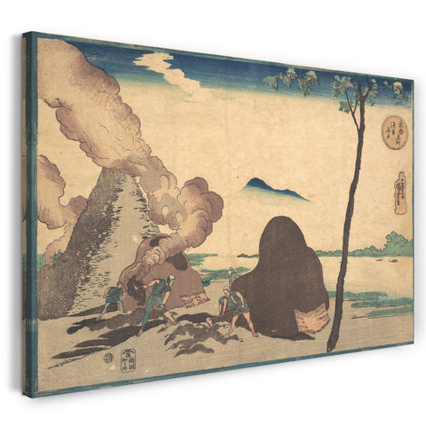 Leinwandbild Utagawa Kuniyoshi - Asakusa Imado