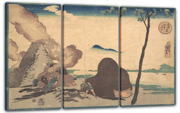 Leinwandbild Utagawa Kuniyoshi - Asakusa Imado