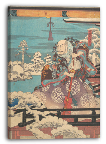 Leinwandbild Utagawa Hiroshige - (Ohne Titel)