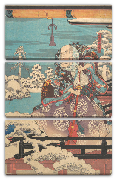 Leinwandbild Utagawa Hiroshige - (Ohne Titel)