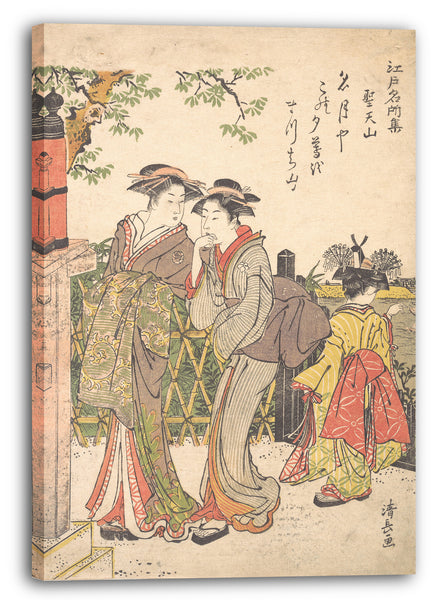 Leinwandbild Torii Kiyonaga - Shōtenyama