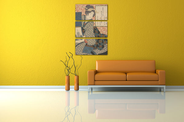 Leinwandbild Yashima Gakutei - Motiv aus einem Druck