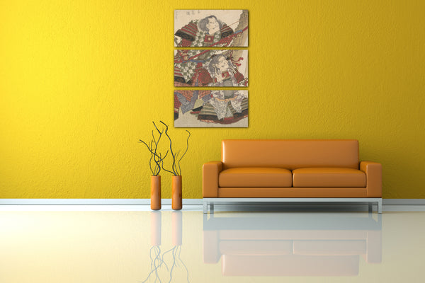 Leinwandbild Yashima Gakutei - Motiv aus einem Druck