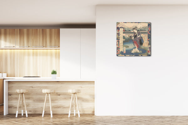 Leinwandbild Yashima Gakutei - Motiv aus einem Druck