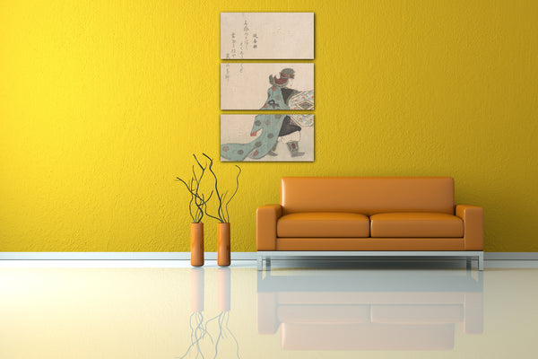 Leinwandbild Takashima Chiharu - Szene vom Noh-Tanz
