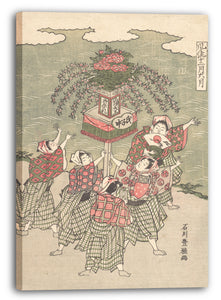 Leinwandbild Ishikawa Toyomasa - Die Sechs Monate