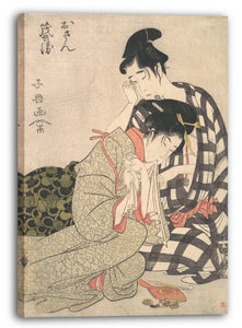 Leinwandbild Momokawa Shiko II - Untröstliche Liebende