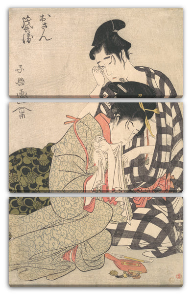 Leinwandbild Momokawa Shiko II - Untröstliche Liebende