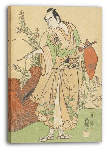 Leinwandbild Ippitsusai Bunchō - Ichikawa Yaozō II