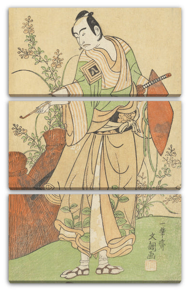 Leinwandbild Ippitsusai Bunchō - Ichikawa Yaozō II