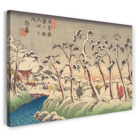 Leinwandbild Keisai Eisen - Itabana