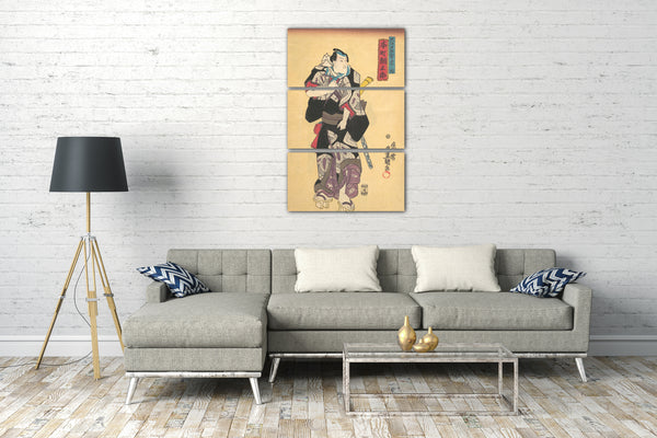 Leinwandbild Utagawa Kunisada - Motiv aus einem Druck