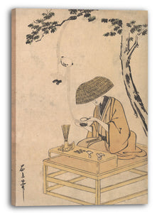 Leinwandbild Toriyama Sekien - Die Lupe