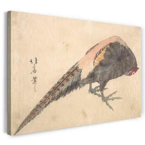 Leinwandbild Hakusanjin Hokui - Vogel