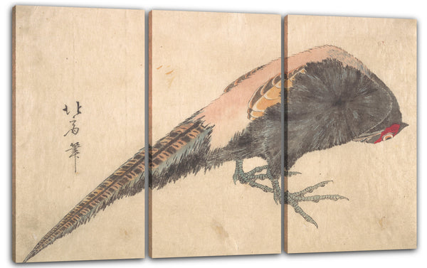 Leinwandbild Hakusanjin Hokui - Vogel