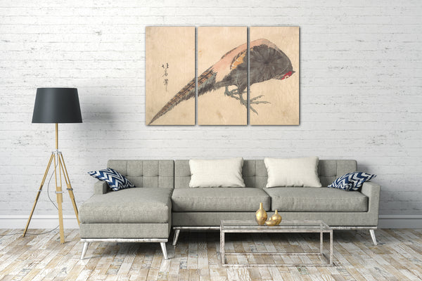Leinwandbild Hakusanjin Hokui - Vogel
