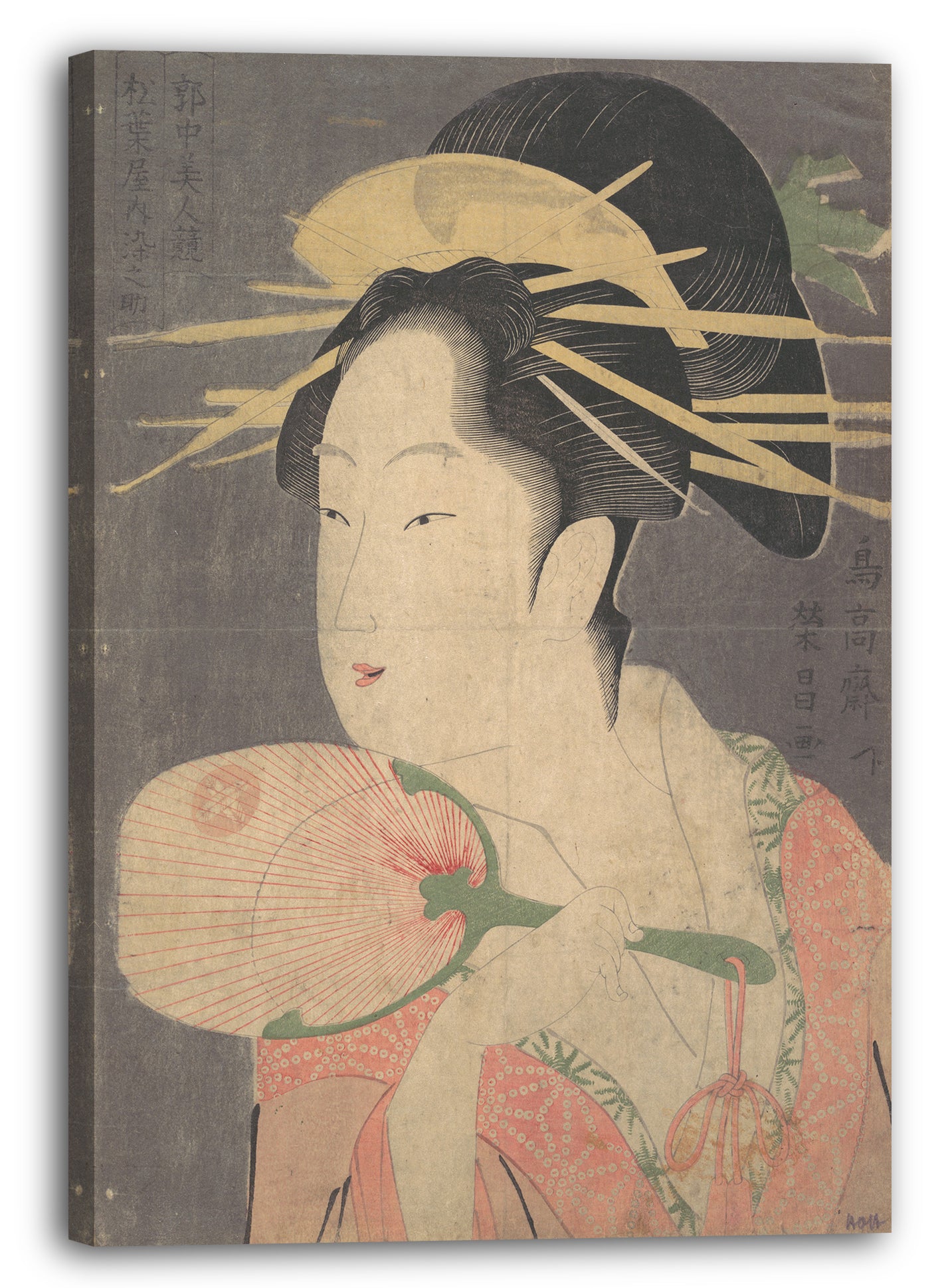 Leinwandbild Chōkōsai Eisho - Eine Schönheit