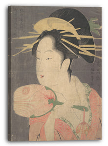 Leinwandbild Chōkōsai Eisho - Eine Schönheit