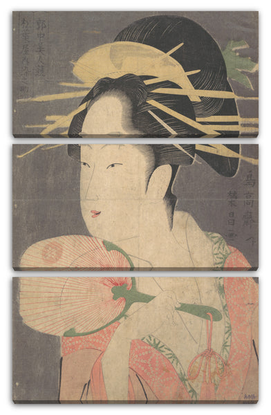 Leinwandbild Chōkōsai Eisho - Eine Schönheit
