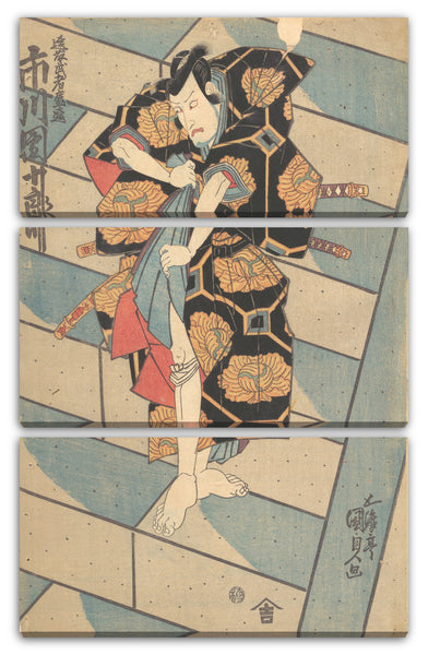 Leinwandbild Utagawa Kunisada - Motiv aus einem Druck