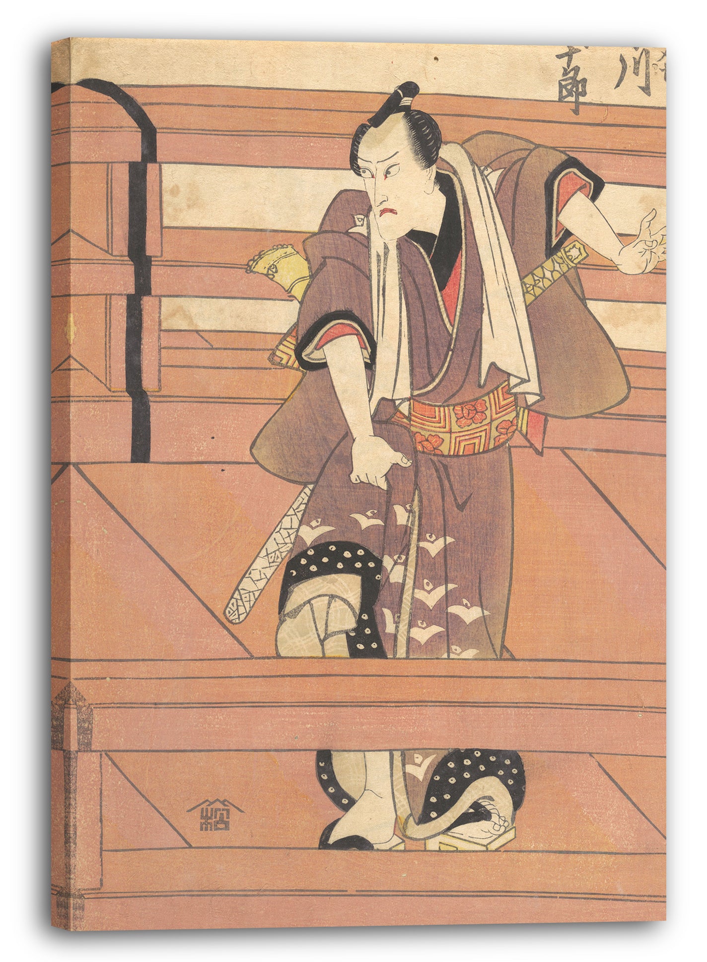 Leinwandbild Utagawa Kunisada - Motiv aus einem Druck