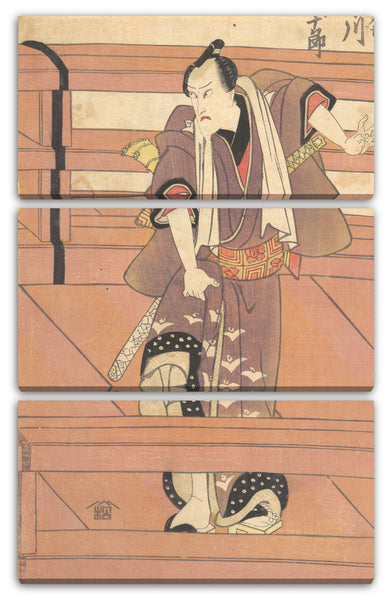 Leinwandbild Utagawa Kunisada - Motiv aus einem Druck