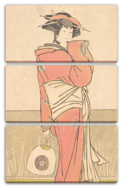Leinwandbild Katsukawa Shunshō - Iwai Hanshirō IV