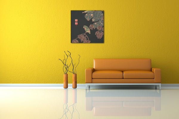Leinwandbild Itō Jakuchū - Das Paroquet