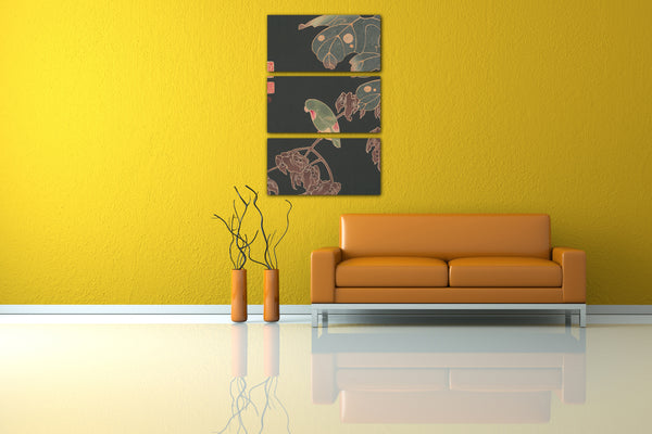 Leinwandbild Itō Jakuchū - Das Paroquet